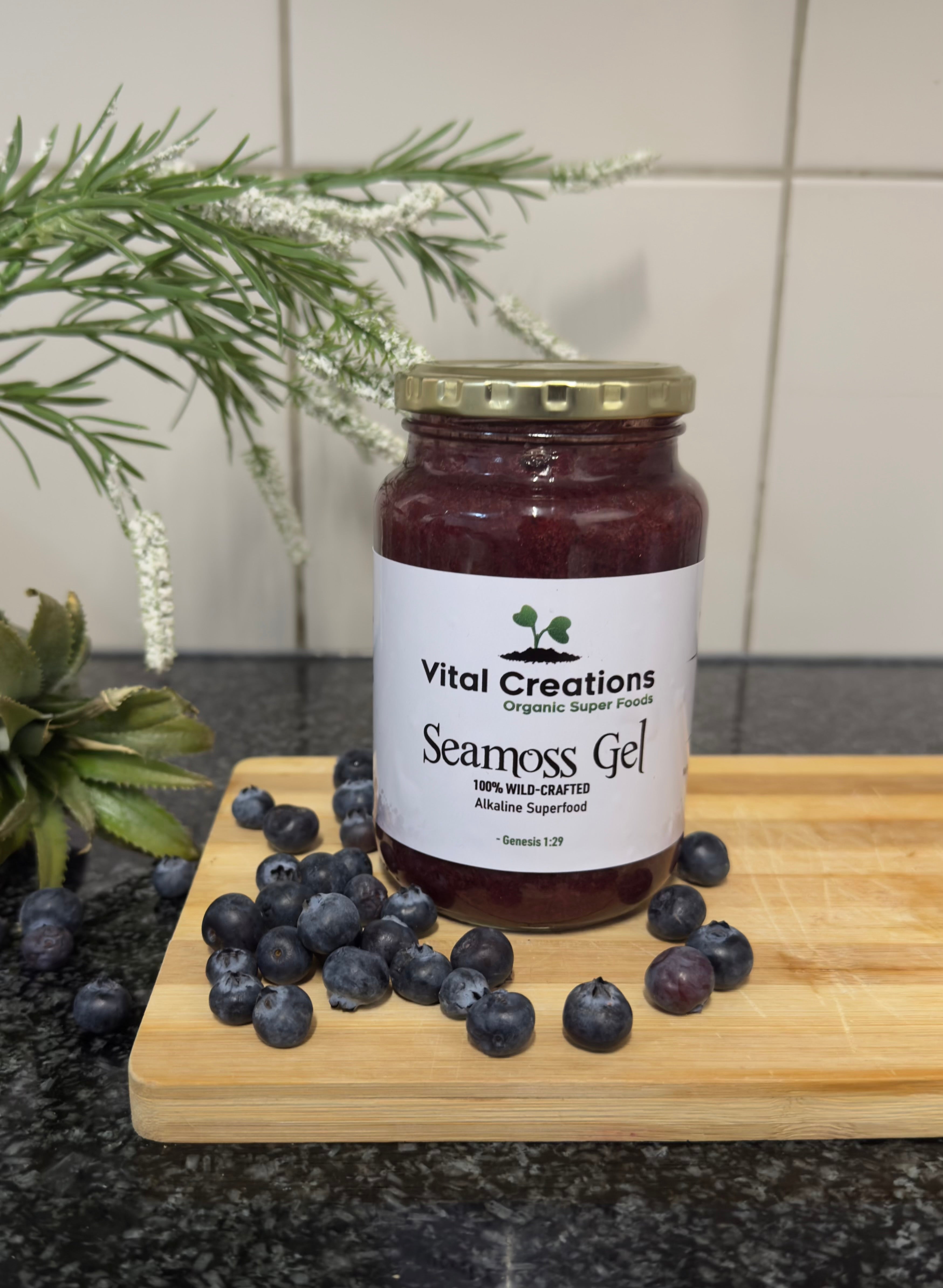 Blueberry Sea Moss Gel