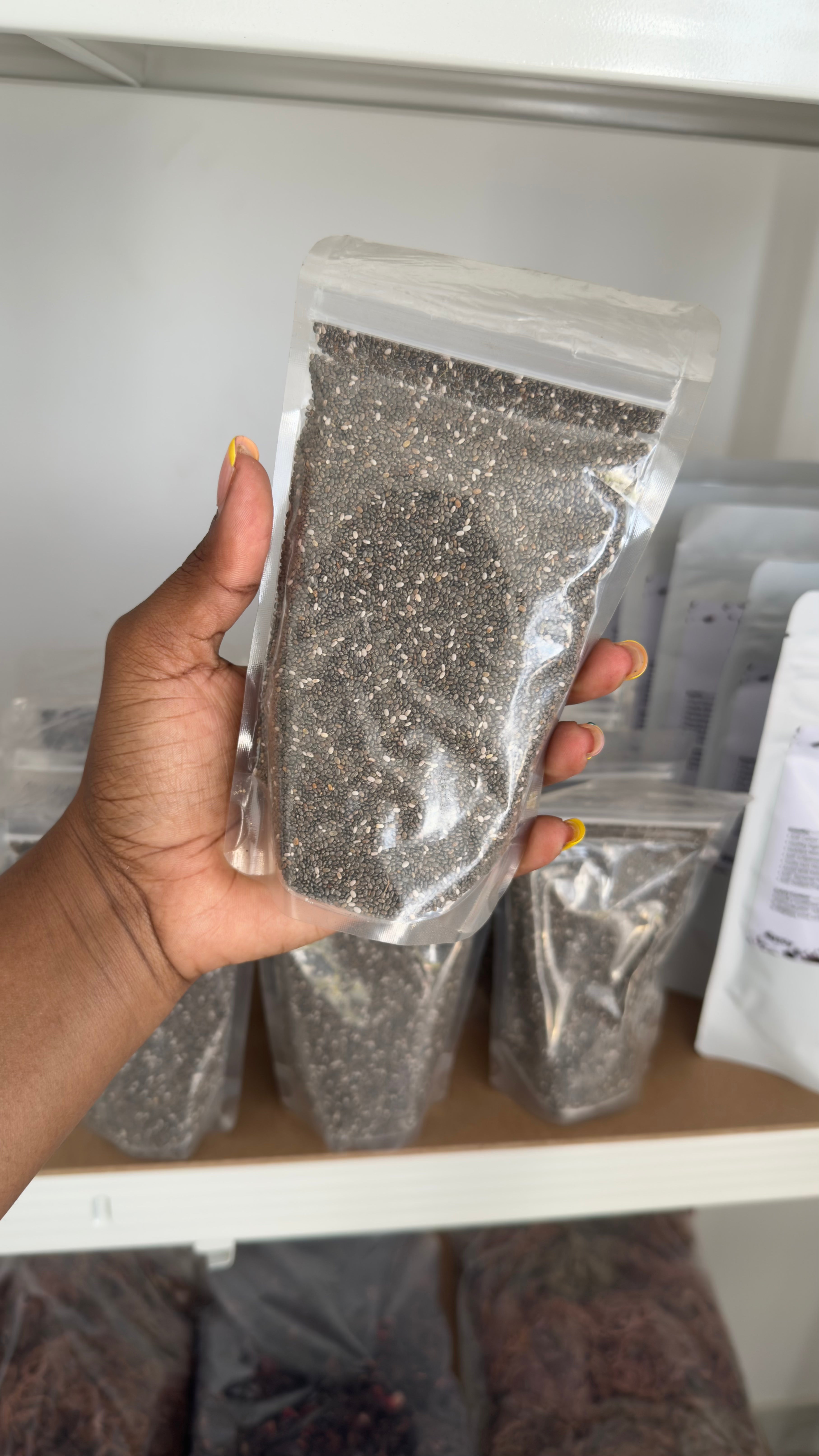 10x Chia Seeds Packs 100ml