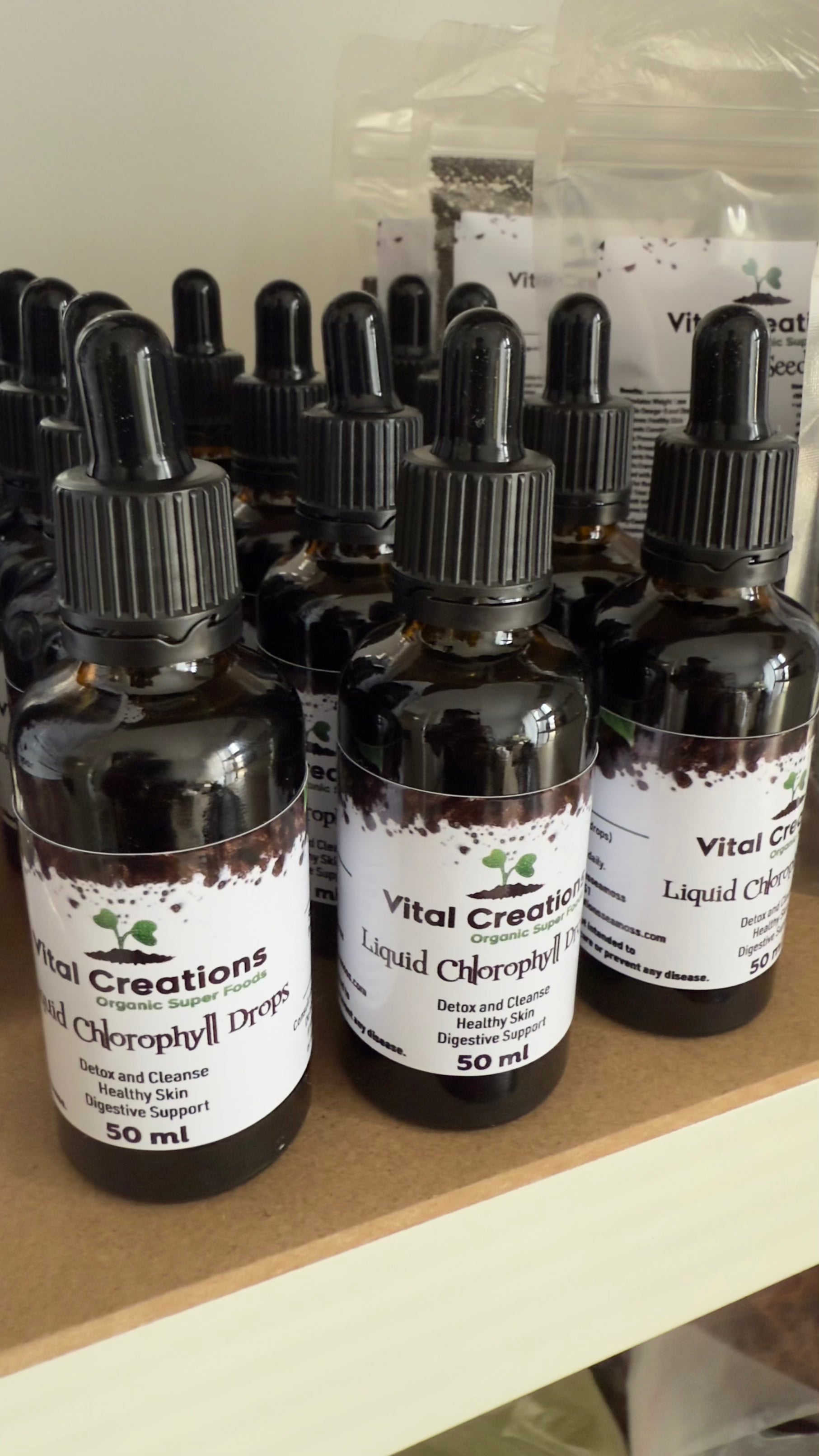 10x Liquid Chlorophyll Drops 50ml